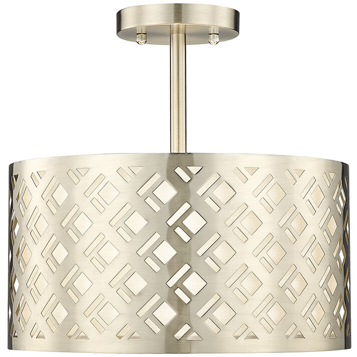 Gracelan 2 Light 13.00 inch Semi-Flush Mount